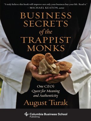 cover image of Business Secrets of the Trappist Monks